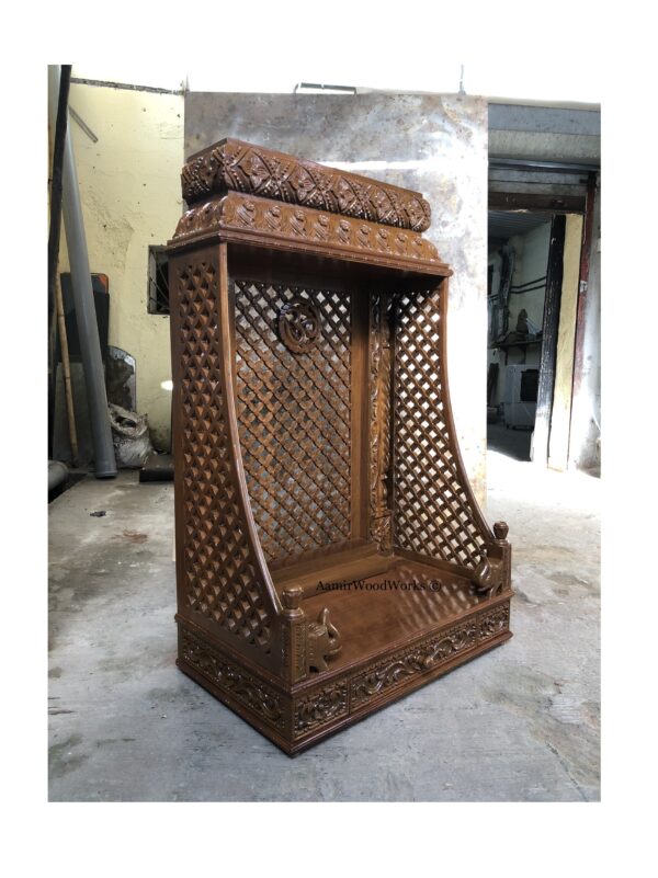 wooden temple for home
