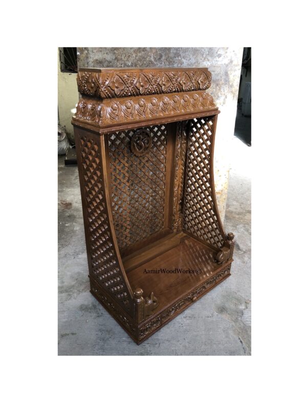 wooden temple for home