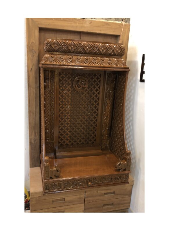 wooden temple for home