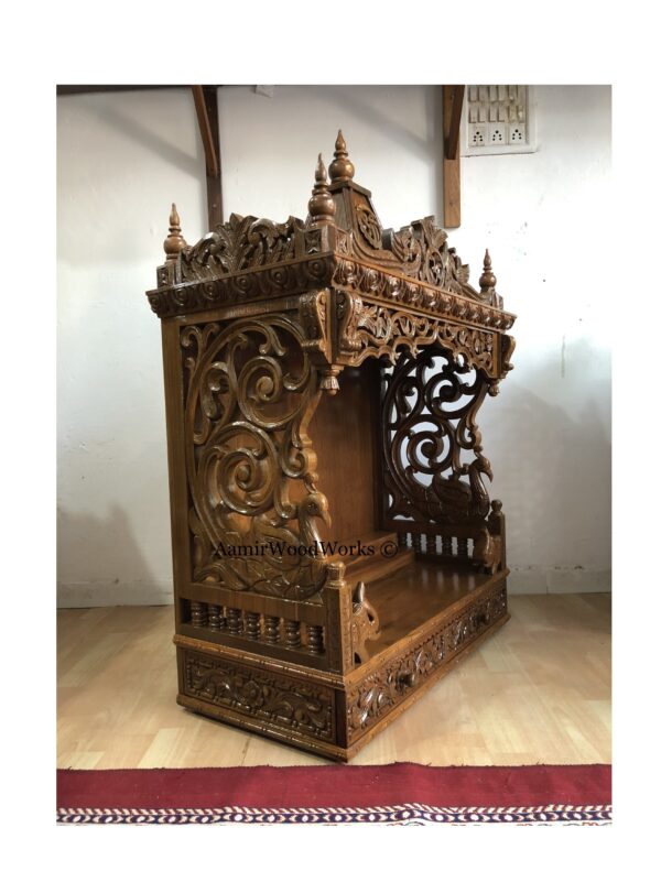wooden temple for home