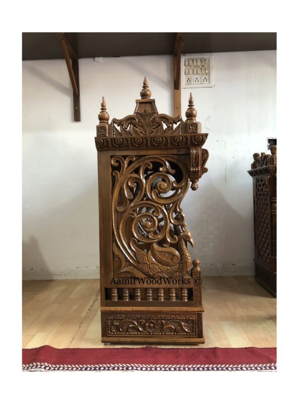 wooden temple for home