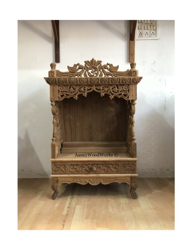 wooden temple for home