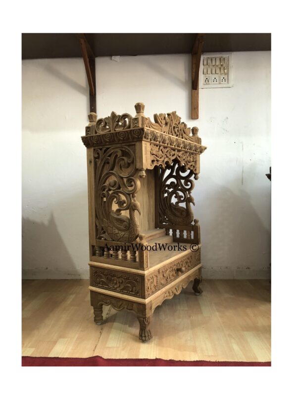 wooden temple for home