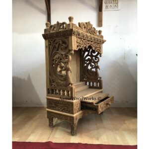 wooden temple for home