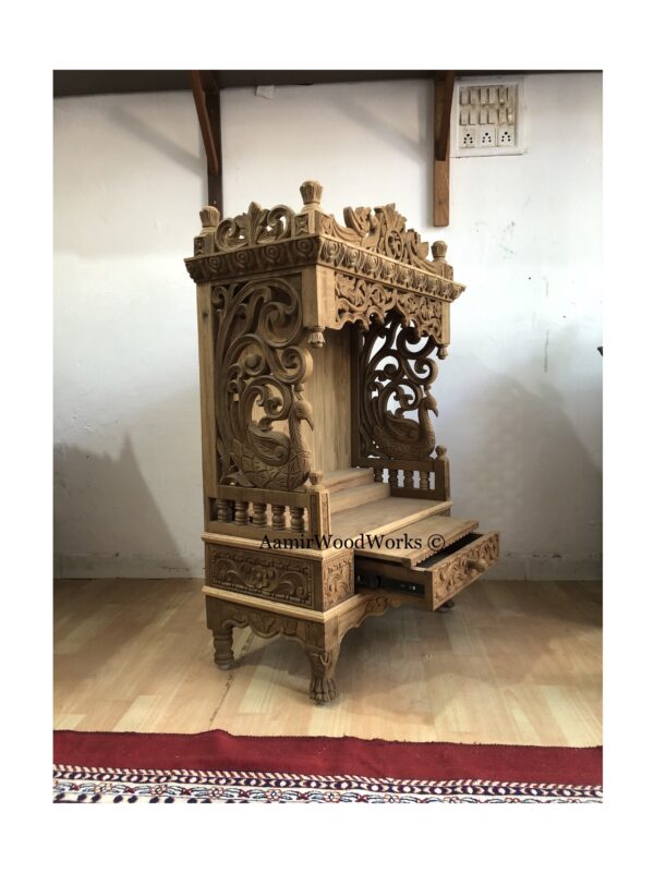 wooden temple for home