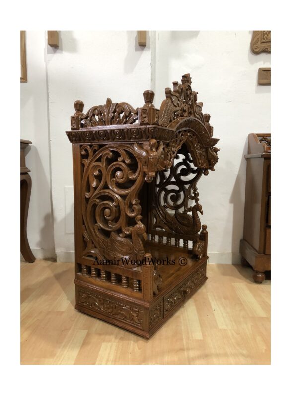 wooden temple for home