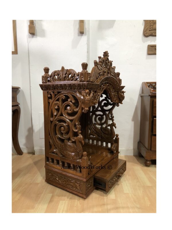 wooden temple for home