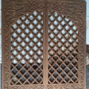 wooden jhalli doors