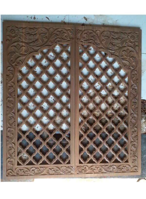 wooden jhalli doors