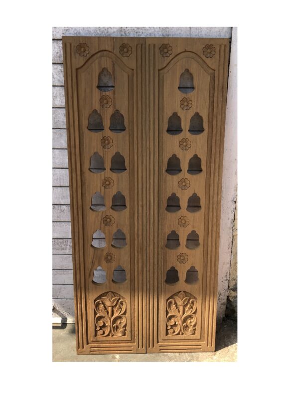 wooden jhalli doors
