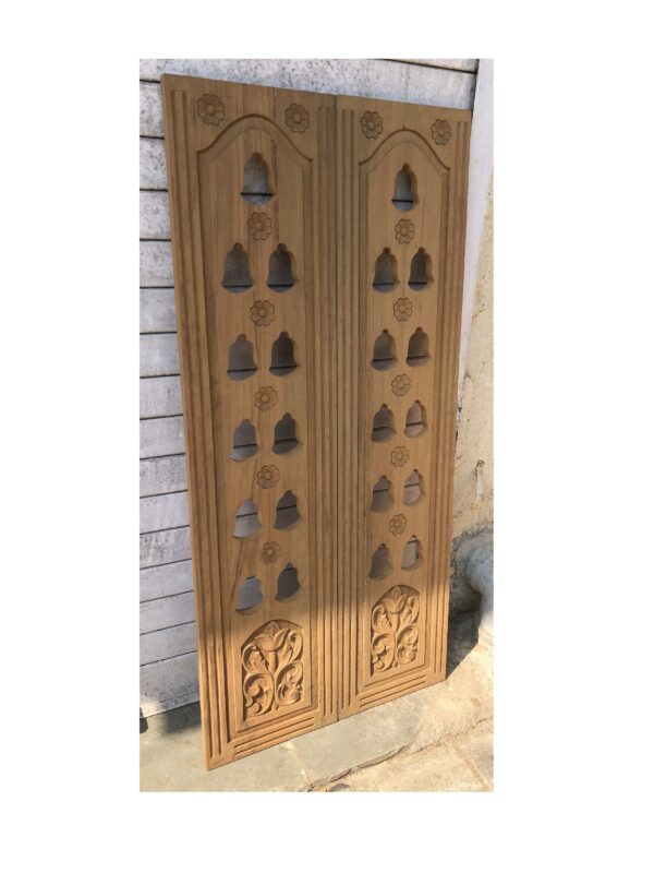 wooden jhalli doors