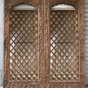 wooden jhalli doors