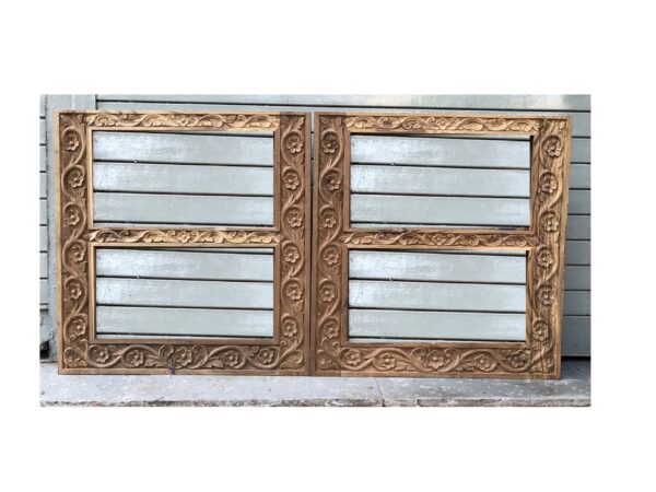 wooden jhalli doors