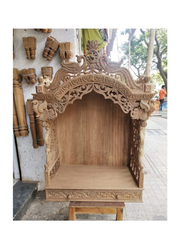 wooden temple for home