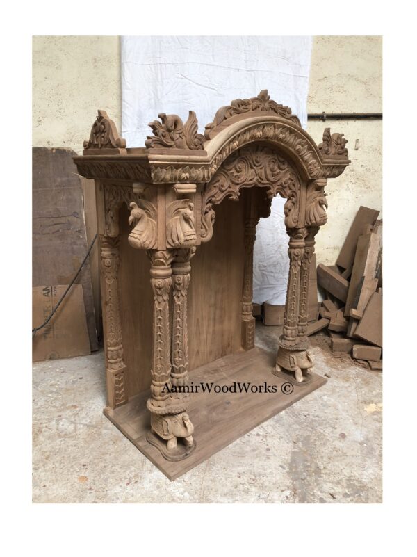 teakwood home temple