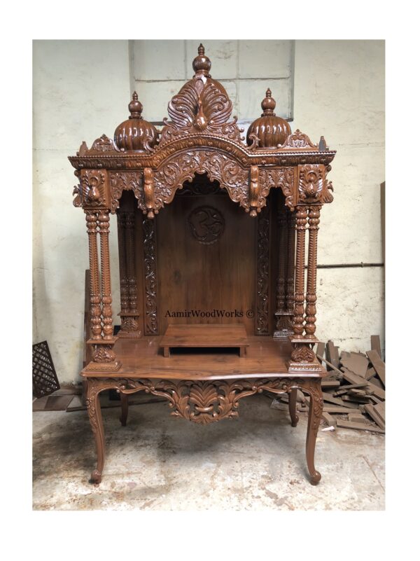 wooden mandir