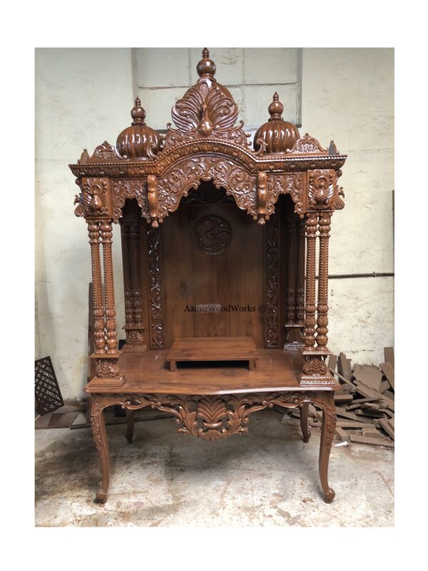 wooden mandir
