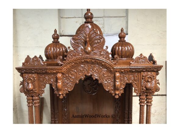 wooden mandir