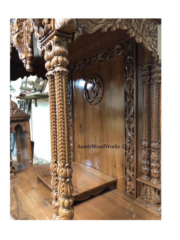 wooden mandir