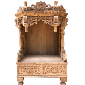 teak wood home temple