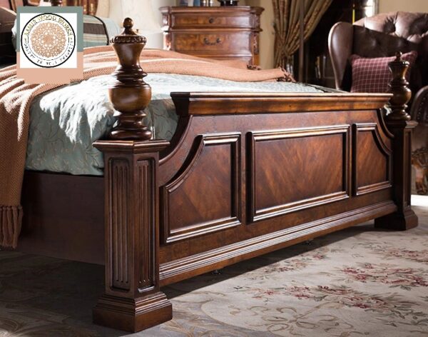 teakwood bed