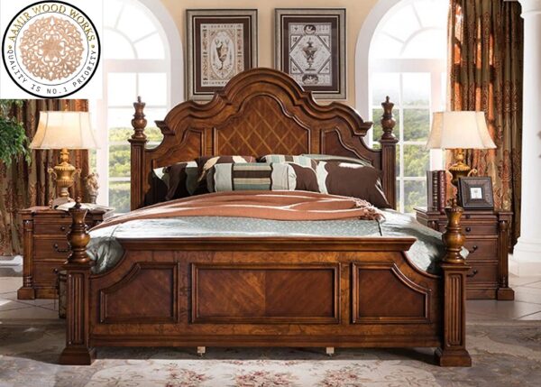 teakwood bed