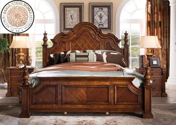 teakwood bed