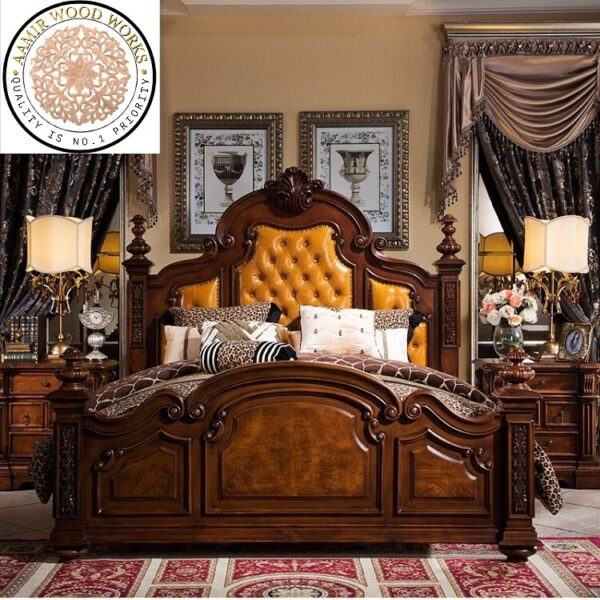 teakwood bed