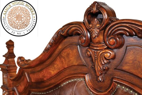 teakwood bed