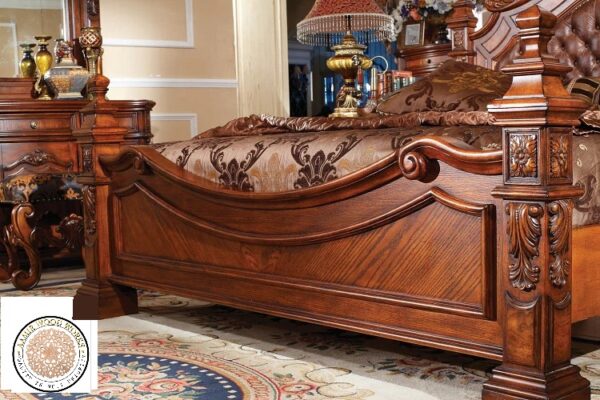 teakwood bed
