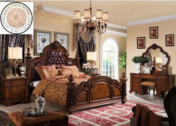teakwood bed