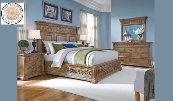teakwood bed
