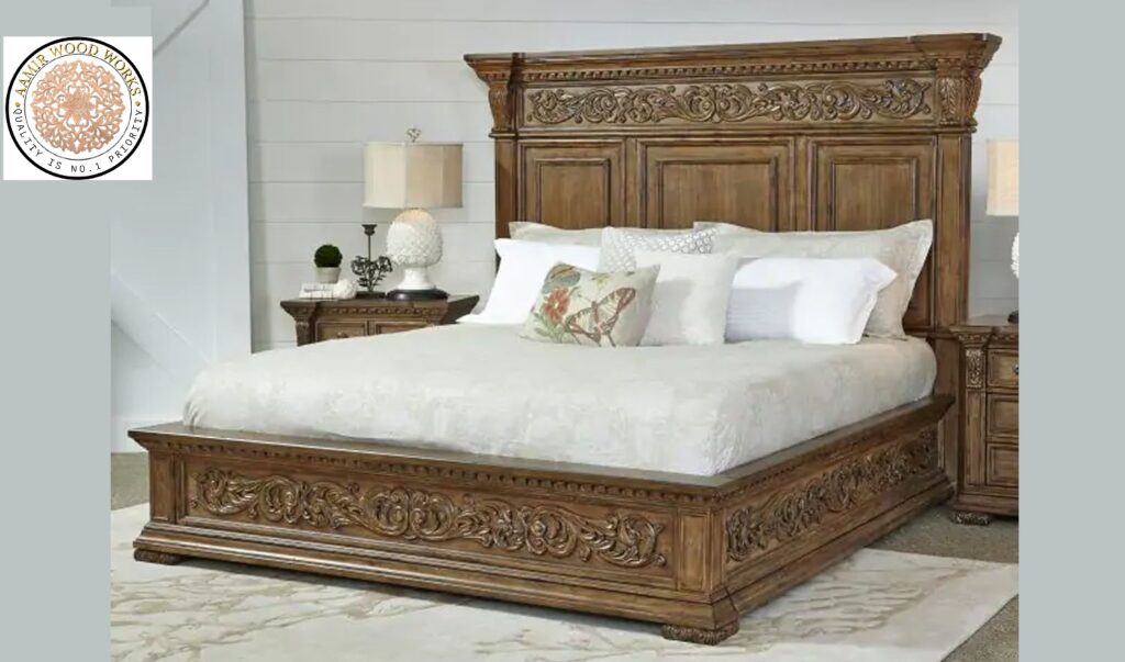 teakwood bed