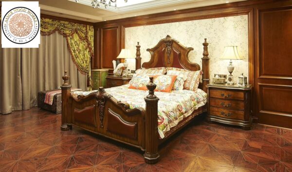 teakwood bed