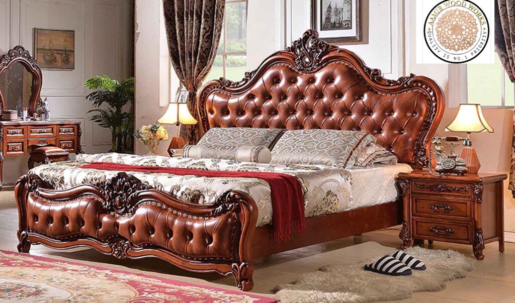 teakwood bed
