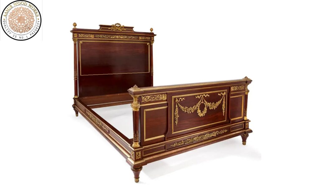 teakwood bed