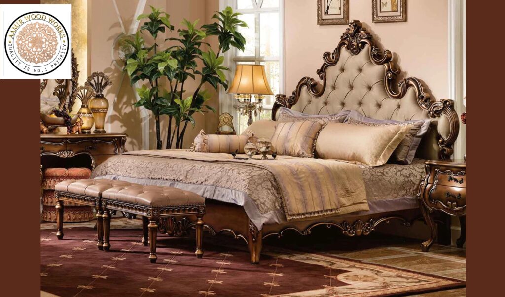 teakwood bed