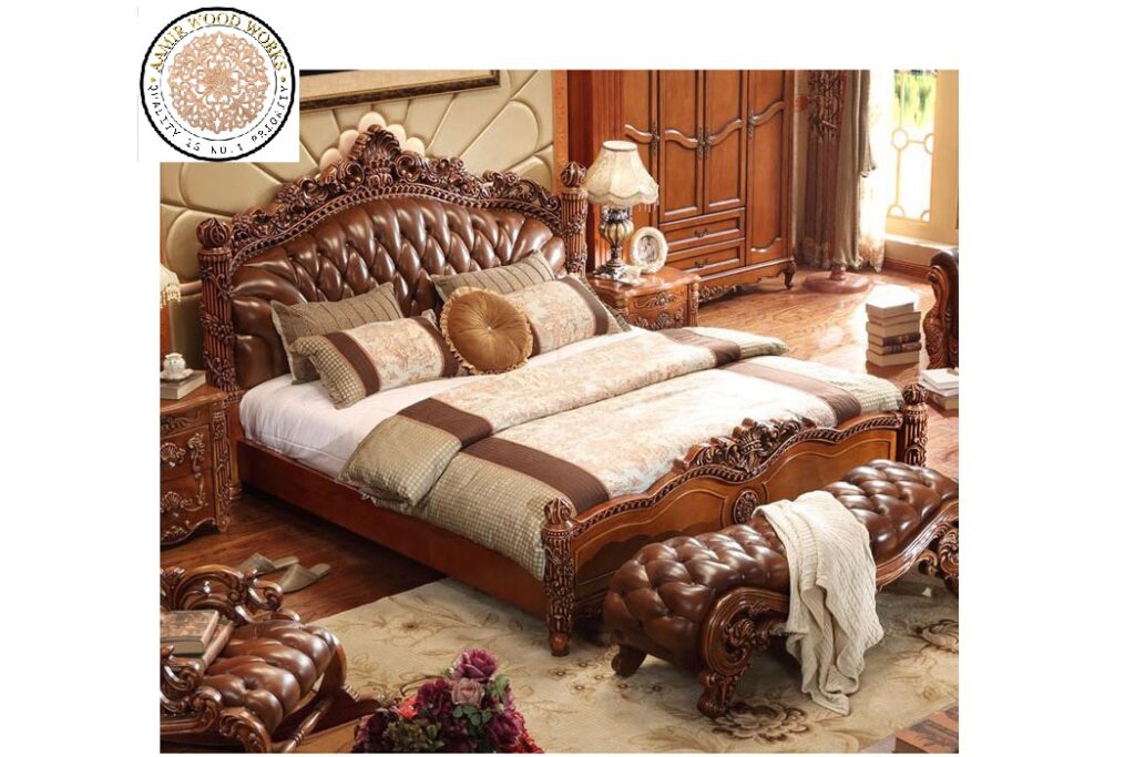 teakwood bed
