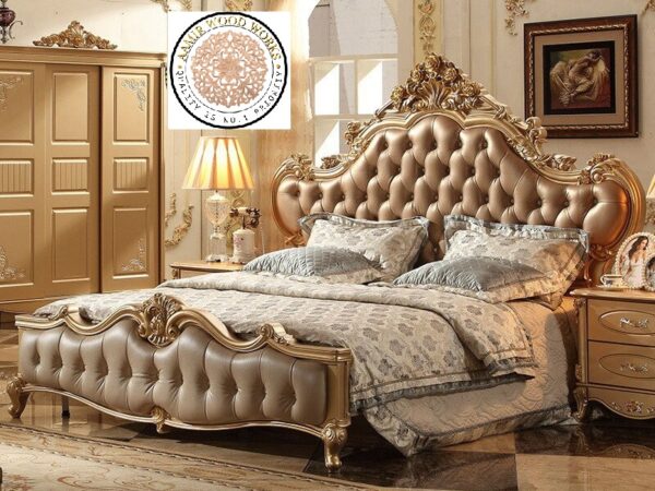teakwood bed