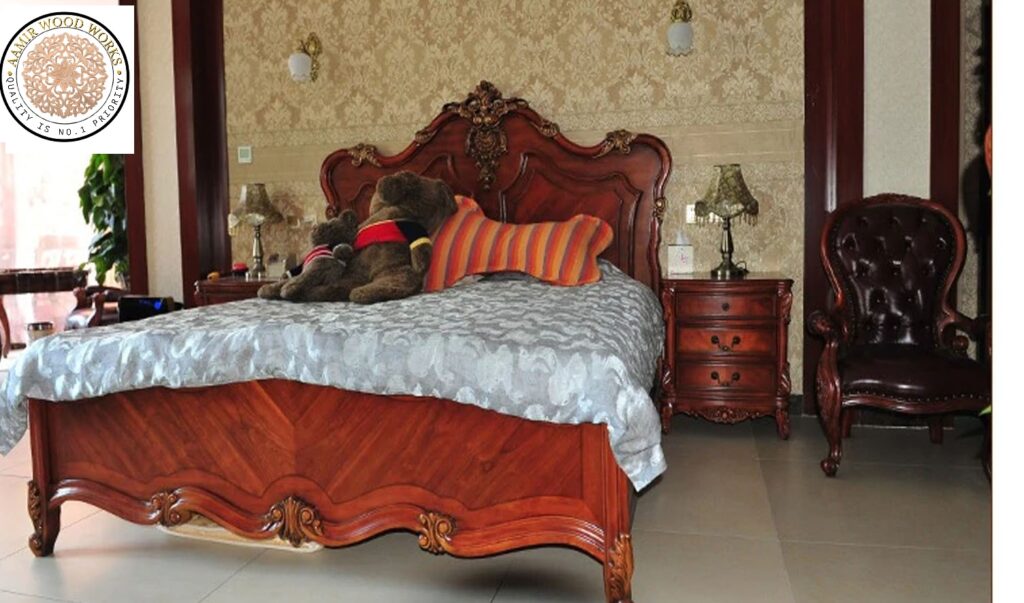 teakwood bed