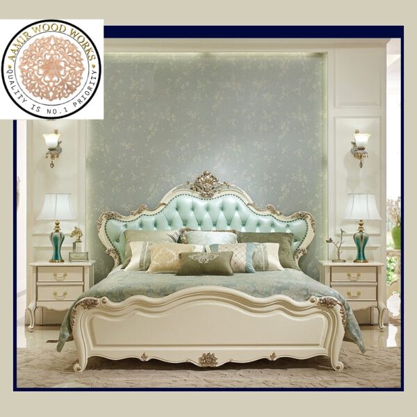 teakwood bed