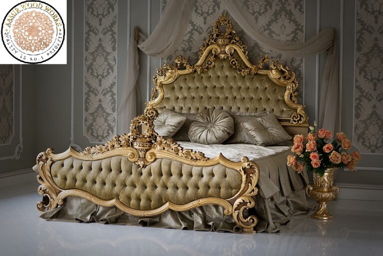 teakwood bed