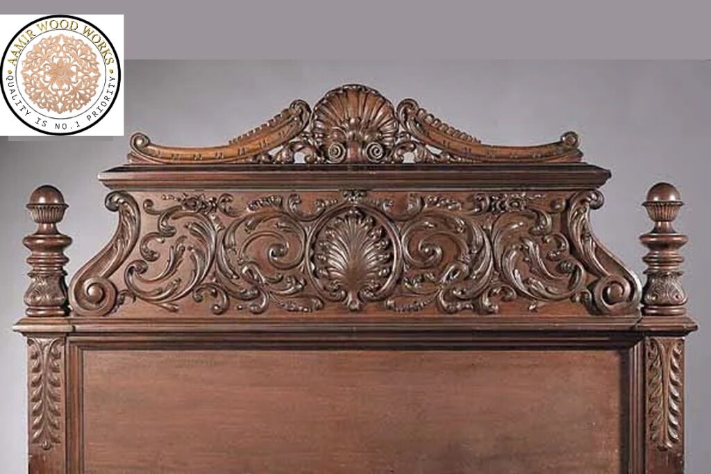 teakwood bed