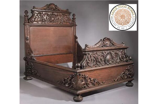 teakwood bed