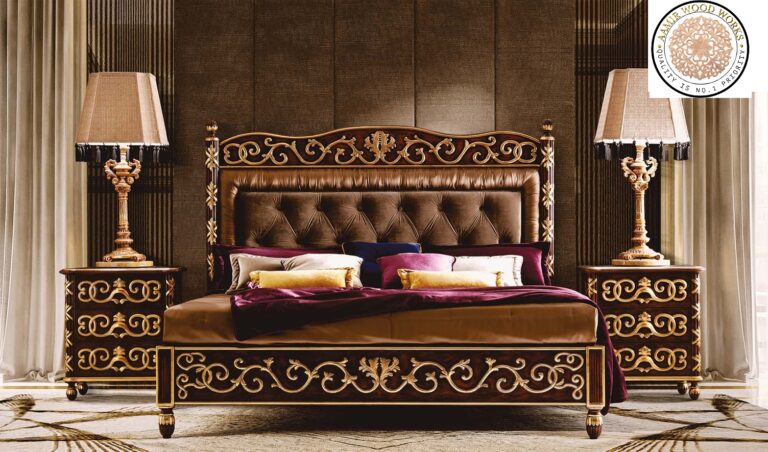 teakwood bed