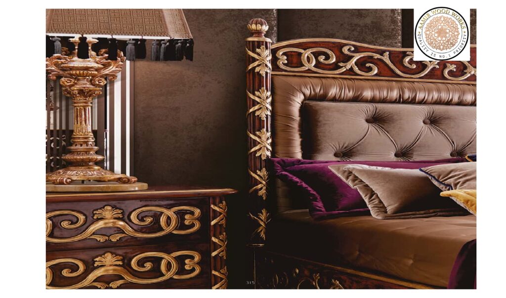 teakwood bed