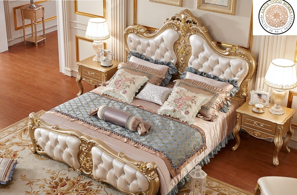 teakwood bed