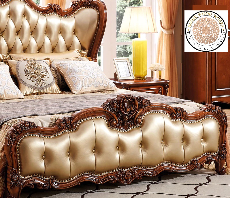 teakwood bed