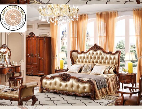 teakwood bed