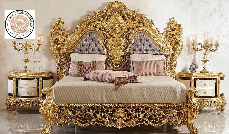 teakwood bed